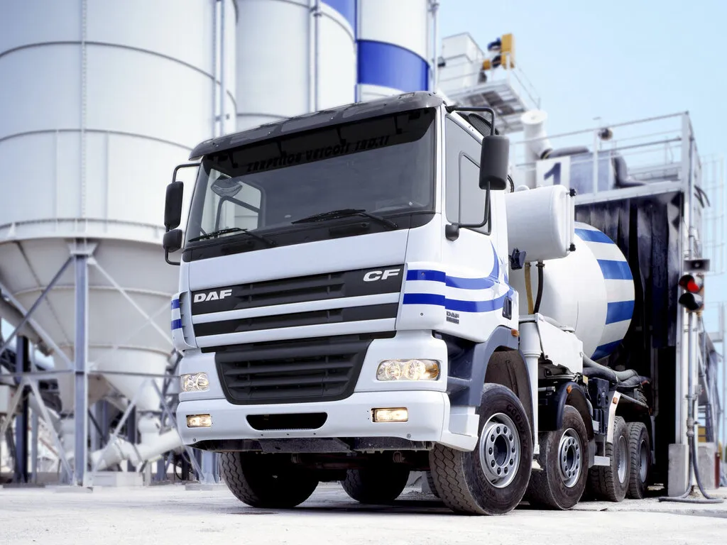 DAF CF 8x2 2001, шасси, 1 поколение (01.2001 - 05.2006)