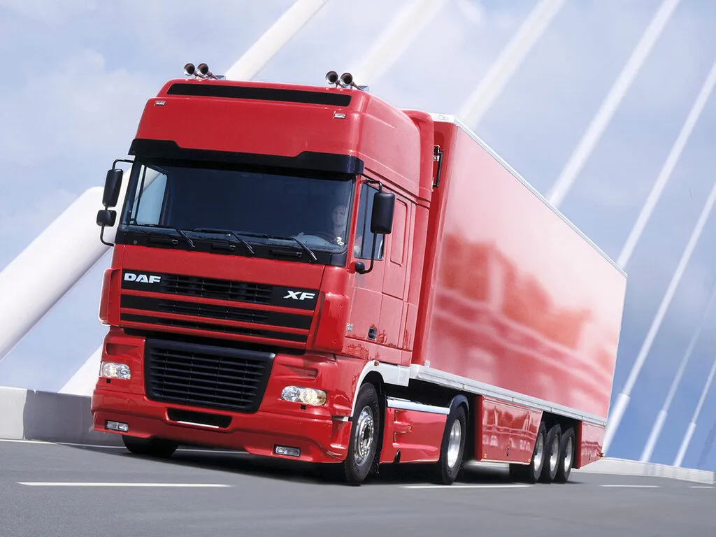 DAF XF 4x2 2002, седельный тягач, 2 поколение, XF95 (10.2002 - 09.2006)