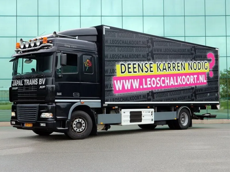 DAF XF 4x2 2002, шасси, 2 поколение, XF95 (10.2002 - 09.2006)