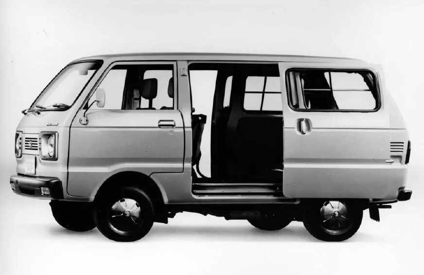 Daihatsu Hijet 1977, минивэн, 5 поколение, S60 (06.1977 - 03.1981)