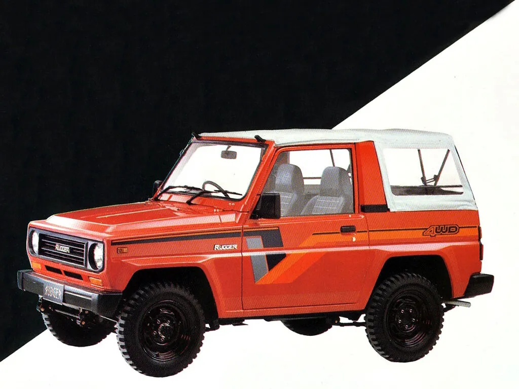Daihatsu Rugger 1984, джип/suv 3 дв., 1 поколение (04.1984 - 08.1987)