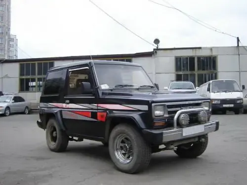Daihatsu Rugger рестайлинг 1987, джип/suv 3 дв., 1 поколение (09.1987 - 10.1990)