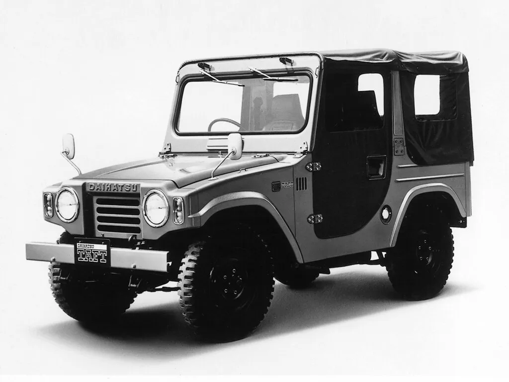 Daihatsu Taft 1974, джип/suv 3 дв., 1 поколение, F10 (08.1974 - 08.1976)