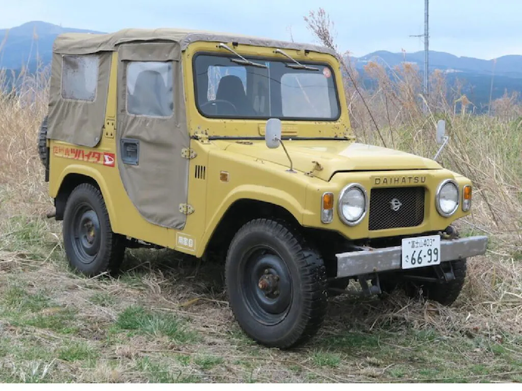 Daihatsu Taft рестайлинг 1977, джип/suv 3 дв., 1 поколение, F20 (09.1977 - 08.1978)