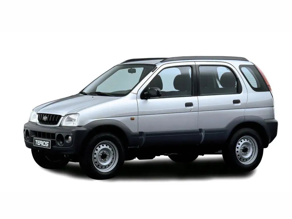 Daihatsu Terios рестайлинг 2000, джип/suv 5 дв., 1 поколение, J102, J122 (06.2000 - 12.2005)