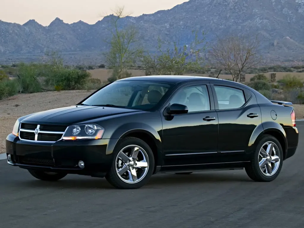 Dodge Avenger 2007, седан, 2 поколение, JS (02.2007 - 10.2010)