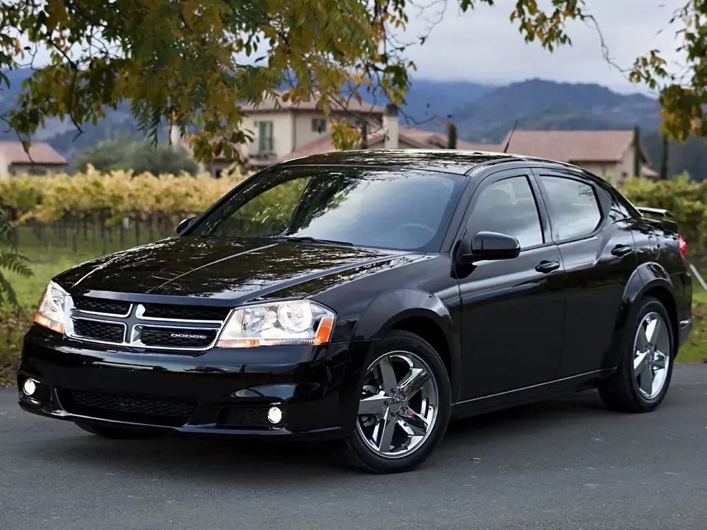 Dodge Avenger рестайлинг 2010, седан, 2 поколение, JS (11.2010 - 12.2014)