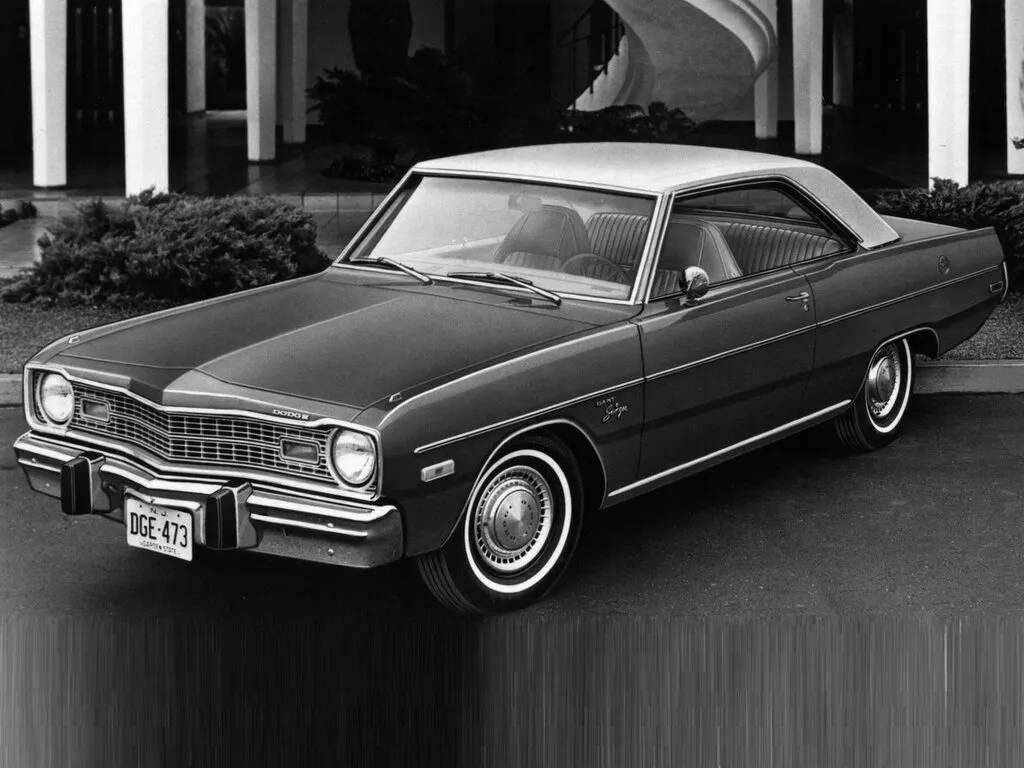 Dodge Dart 3-й рестайлинг 1972, купе, 5 поколение (10.1972 - 09.1973)