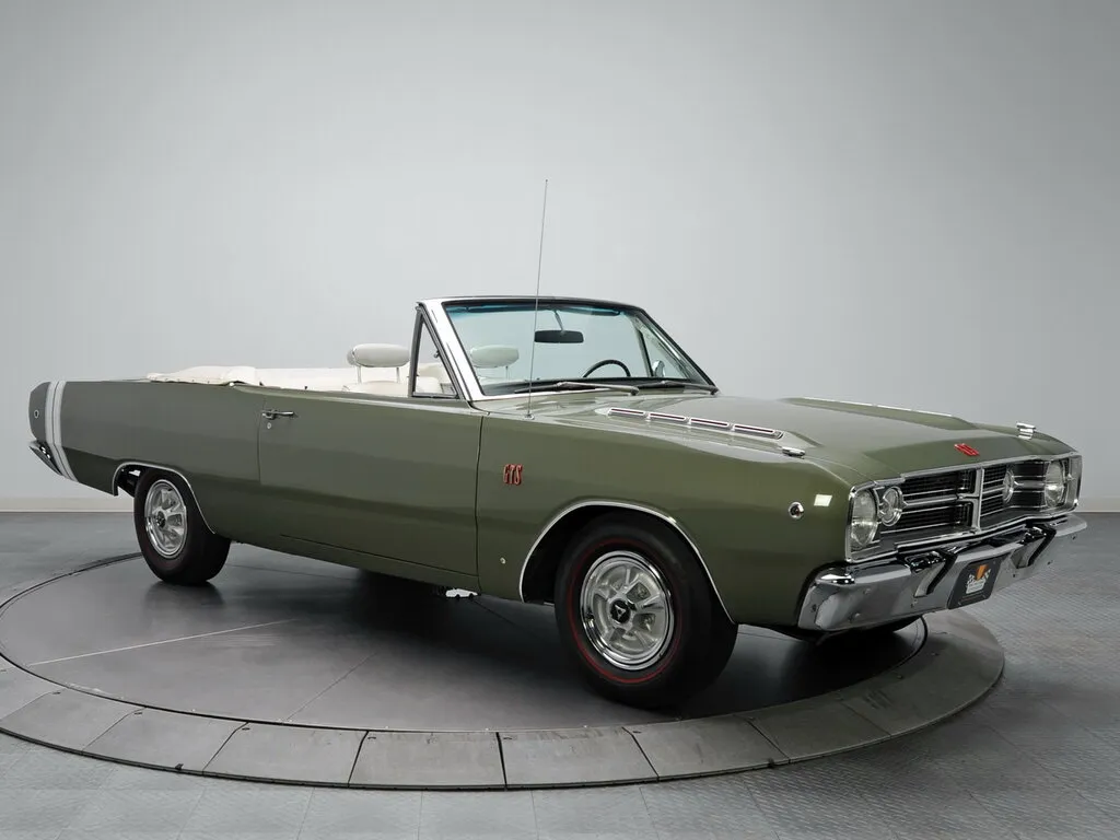 Dodge Dart рестайлинг 1967, открытый кузов, 4 поколение, CL (10.1967 - 09.1968)