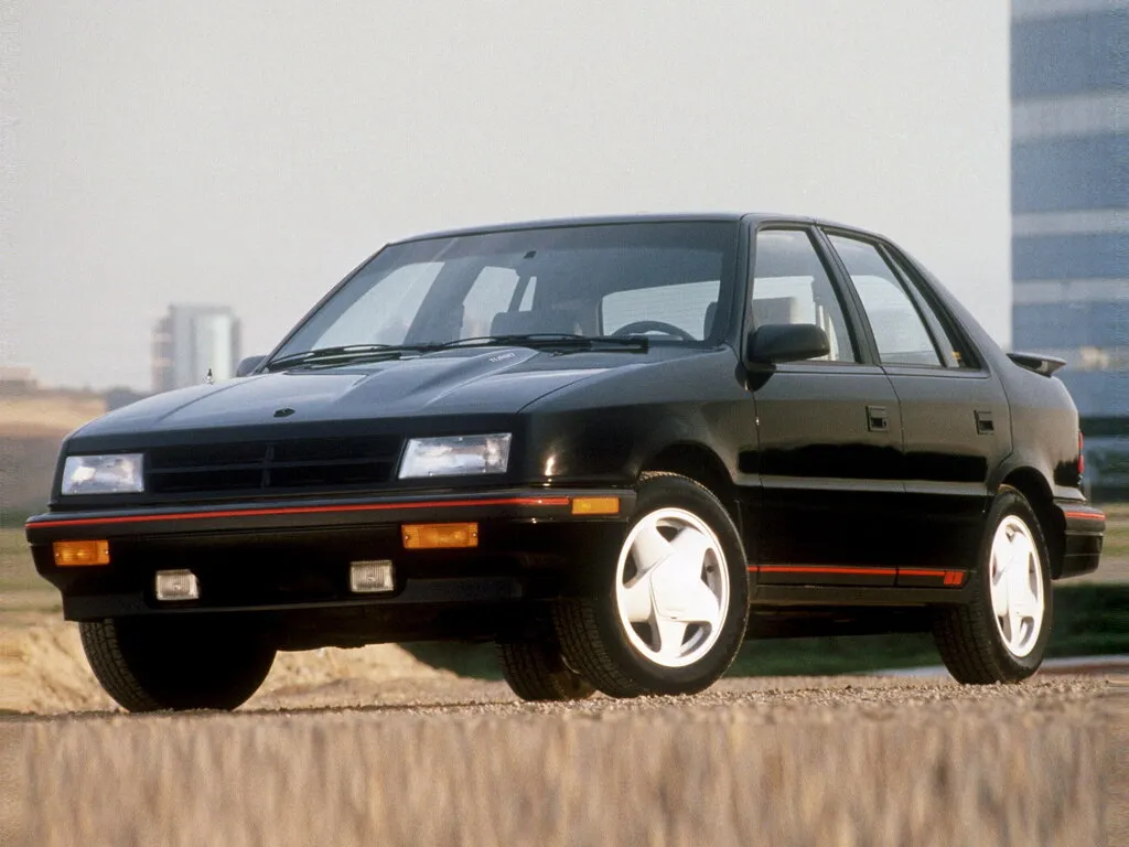 Dodge Shadow рестайлинг 1989, лифтбек, 1 поколение, PDH 44 (10.1989 - 03.1994)