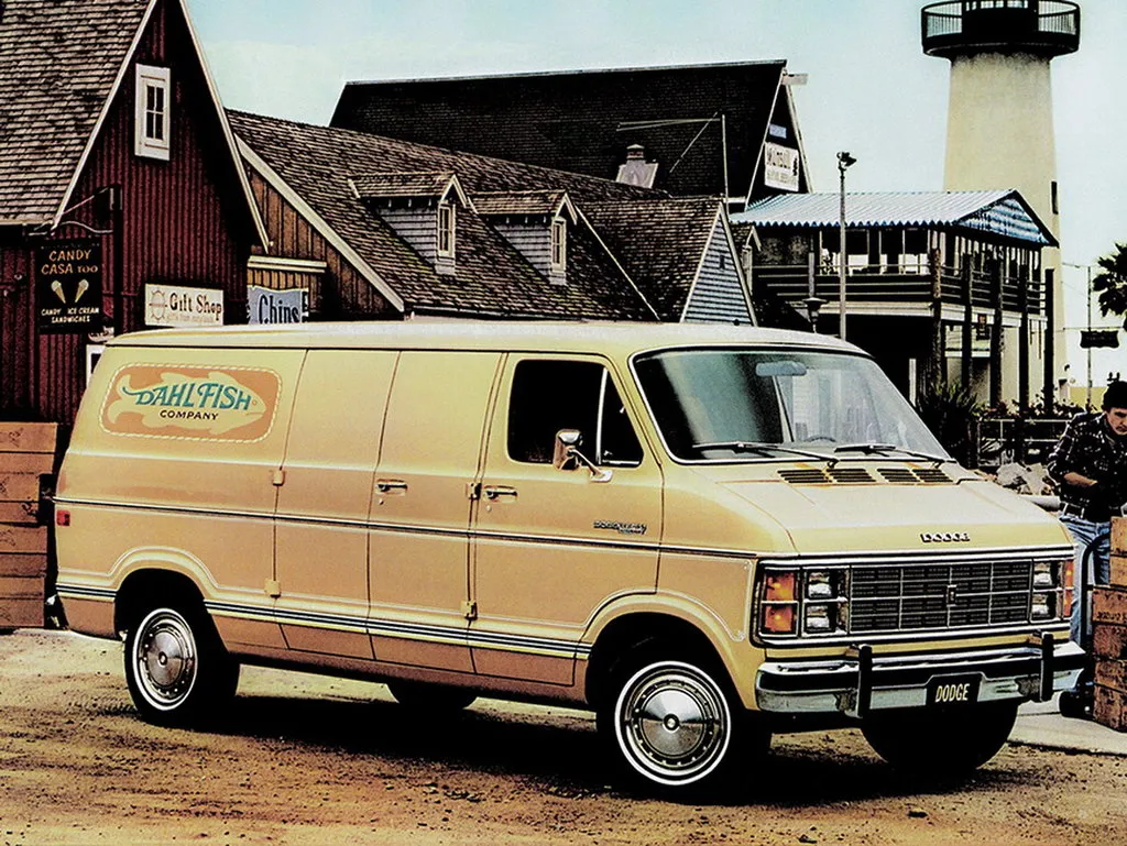 Dodge Ram Van 1978, цельнометаллический фургон, 1 поколение (05.1978 - 04.1986)