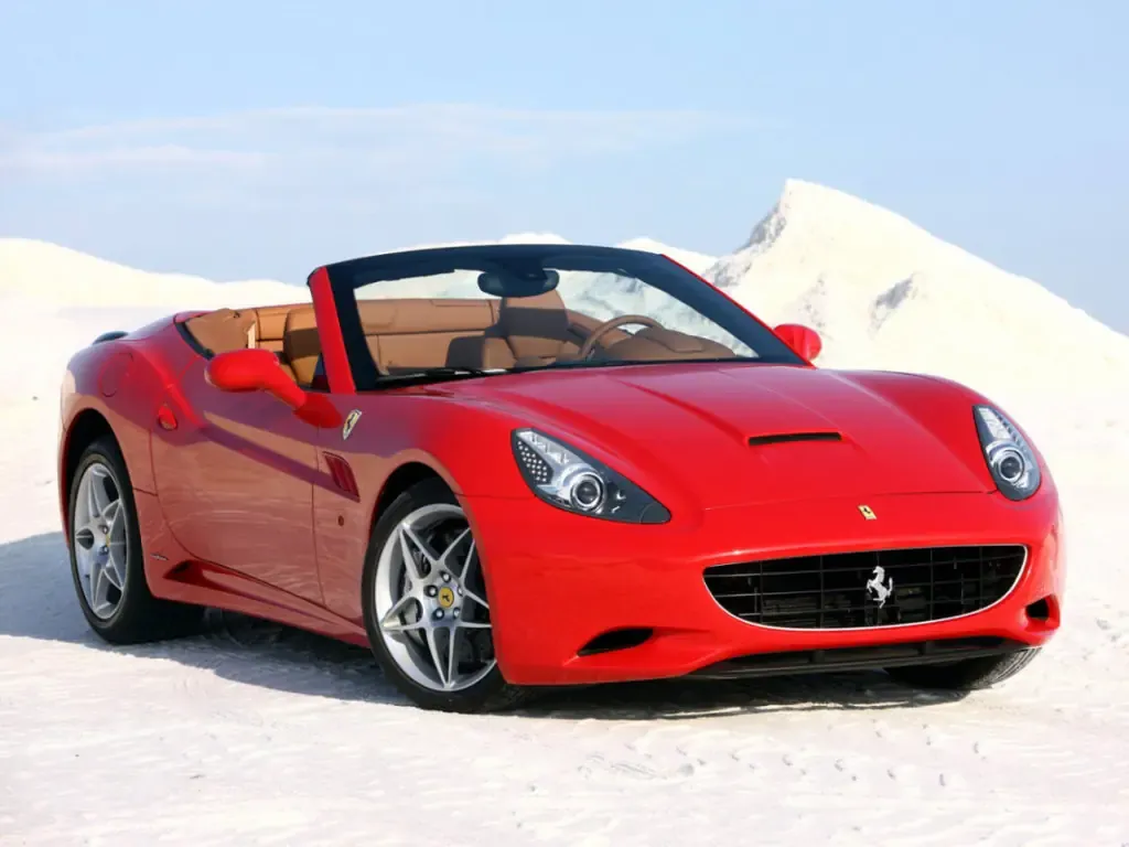 Ferrari California 2008, открытый кузов, 1 поколение (10.2008 - 06.2014)
