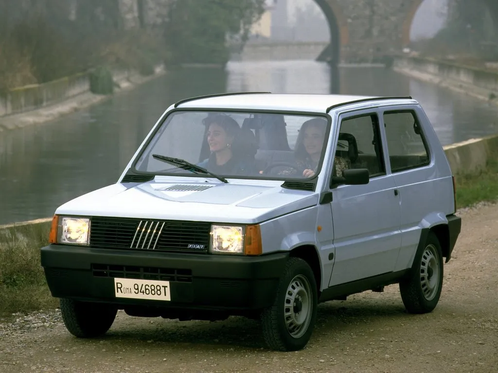 Fiat Panda рестайлинг 1986, хэтчбек 3 дв., 1 поколение (05.1986 - 07.1991)