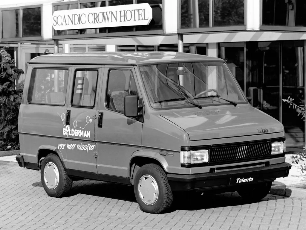 Fiat Talento рестайлинг 1990, минивэн, 1 поколение (12.1990 - 12.1994)