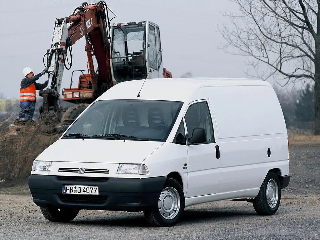 Fiat Scudo 1995, цельнометаллический фургон, 1 поколение, 220 (01.1995 - 09.2004)