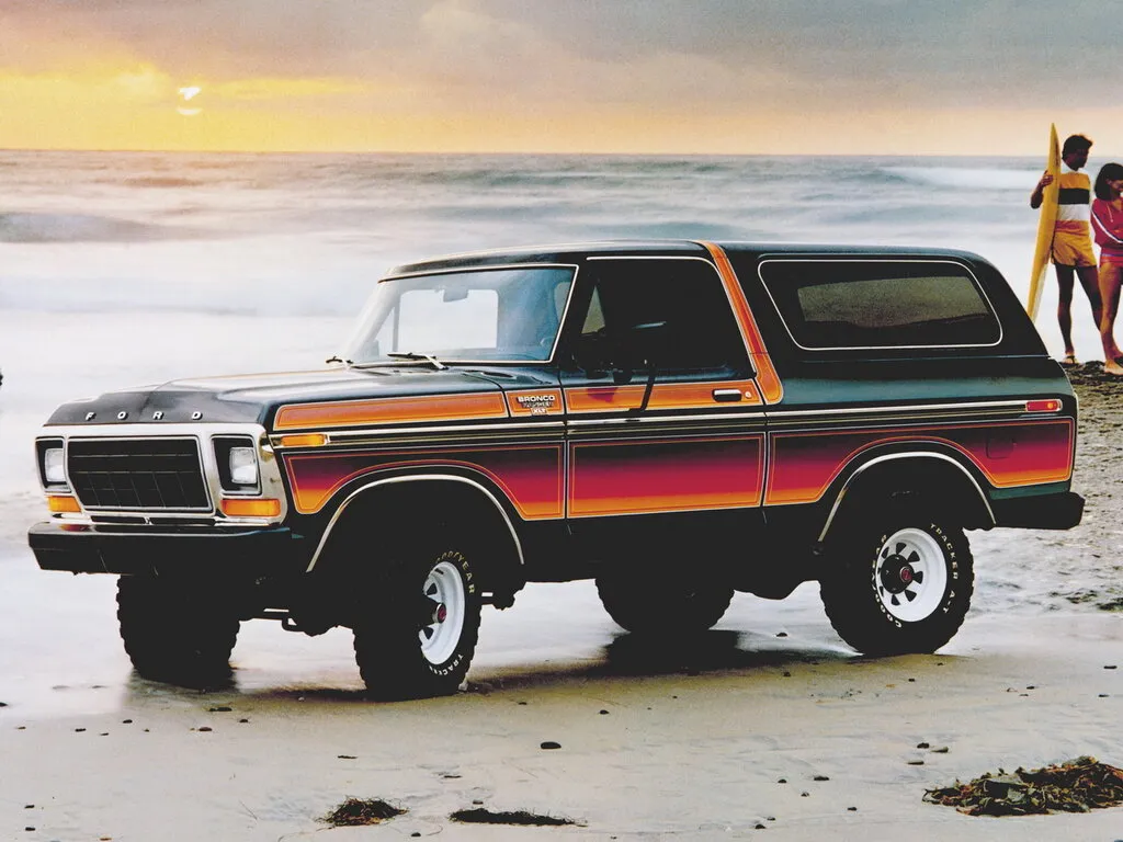 Ford Bronco 1977, джип/suv 3 дв., 2 поколение, U15 (10.1977 - 09.1979)