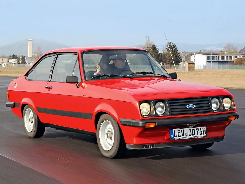 Ford Escort рестайлинг 1977, купе, 2 поколение (08.1977 - 08.1980)