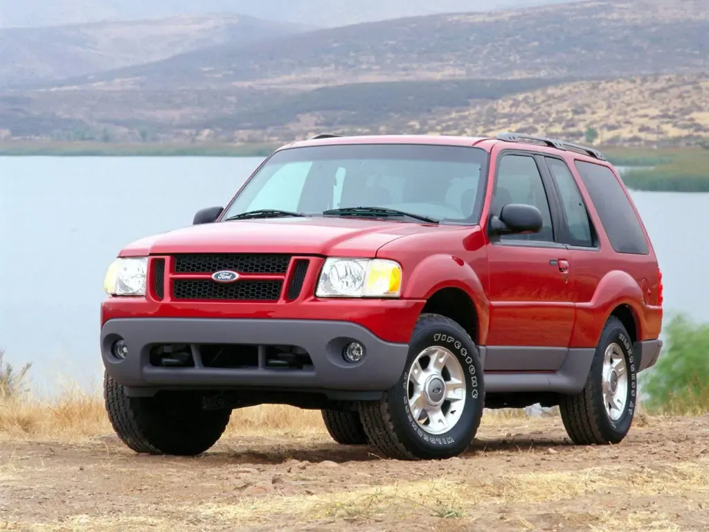 Ford Explorer рестайлинг 2001, джип/suv 3 дв., 2 поколение (01.2001 - 04.2003)