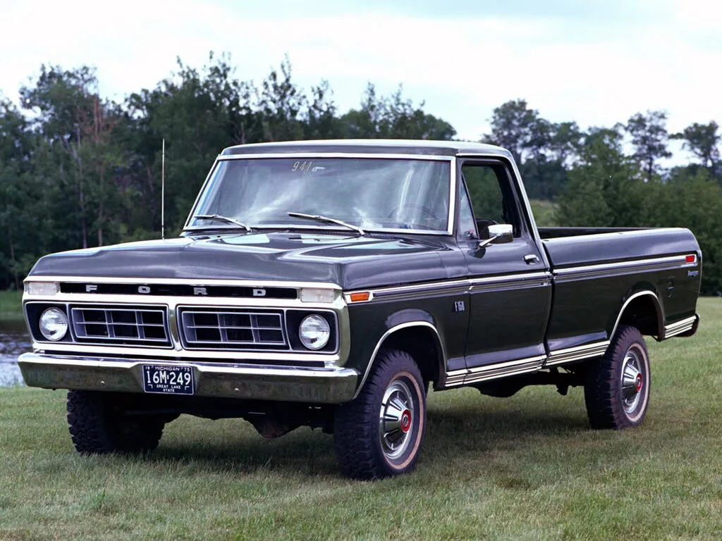 Ford F150 1974, пикап, 1 поколение (10.1974 - 09.1977)