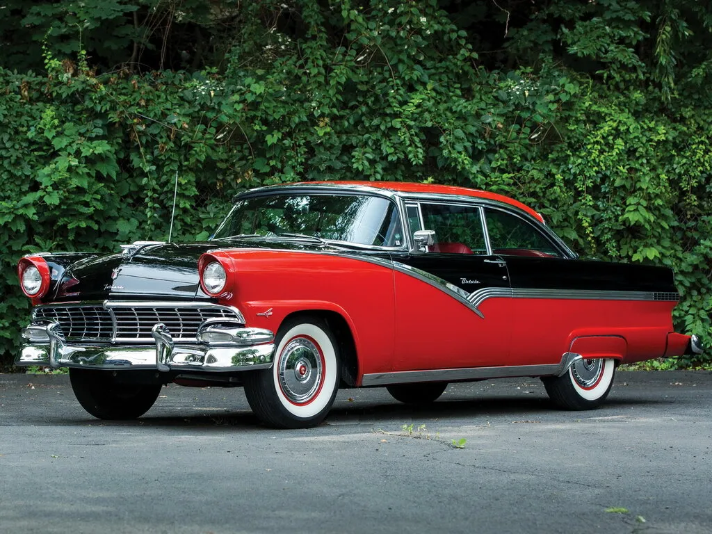 Ford Fairlane рестайлинг 1955, купе, 1 поколение (09.1955 - 10.1956)
