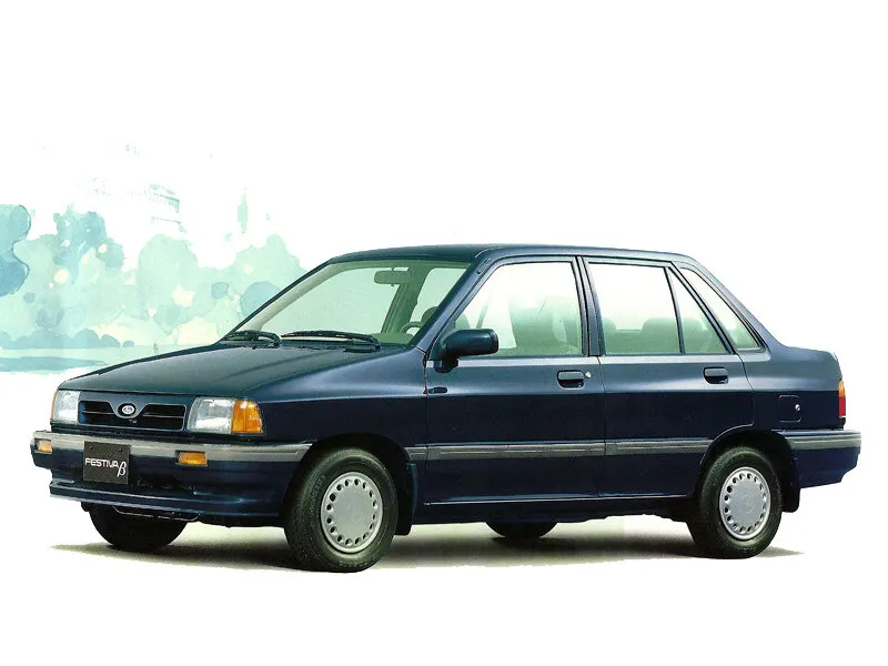 Ford Festiva рестайлинг 1992, седан, 1 поколение (07.1992 - 12.1992)