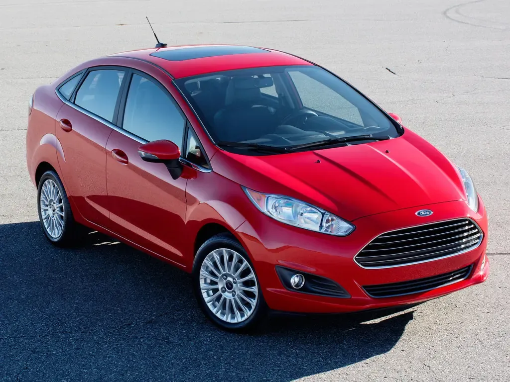 Ford Fiesta рестайлинг 2013, седан, 6 поколение, Mk VII (01.2013 - 10.2019)