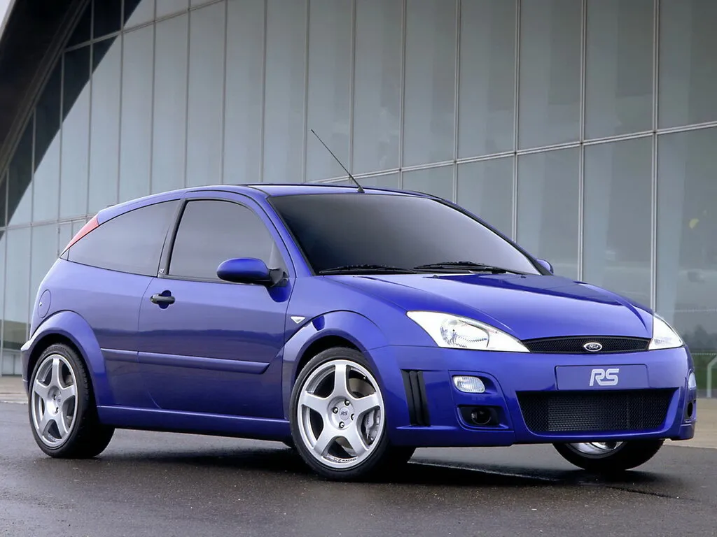 Ford Focus RS 2002, хэтчбек 3 дв., 1 поколение (10.2002 - 11.2003)