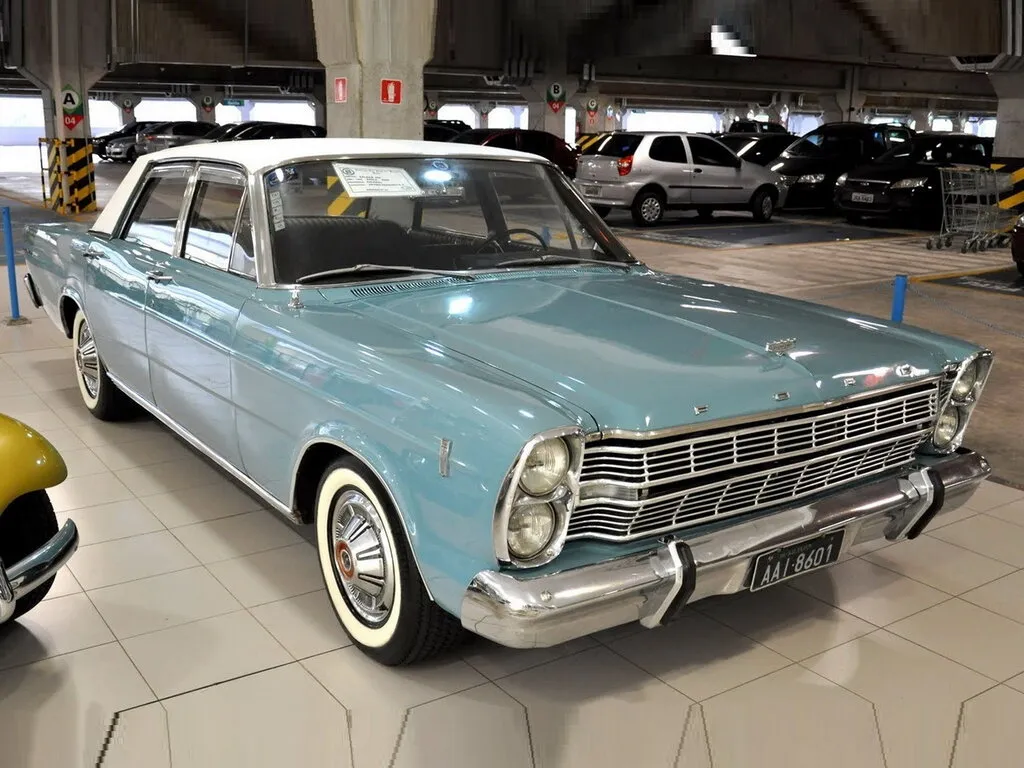 Ford Galaxie 2-й рестайлинг 1966, седан, 3 поколение (10.1966 - 09.1967)
