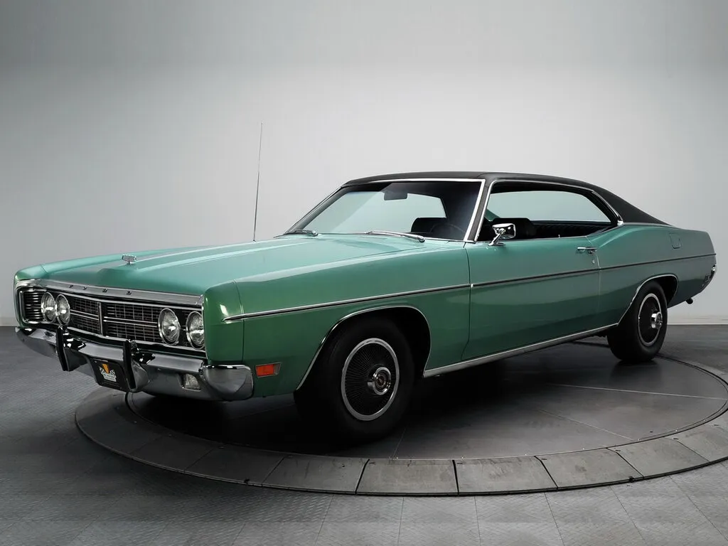 Ford Galaxie рестайлинг 1969, купе, 4 поколение (10.1969 - 09.1970)