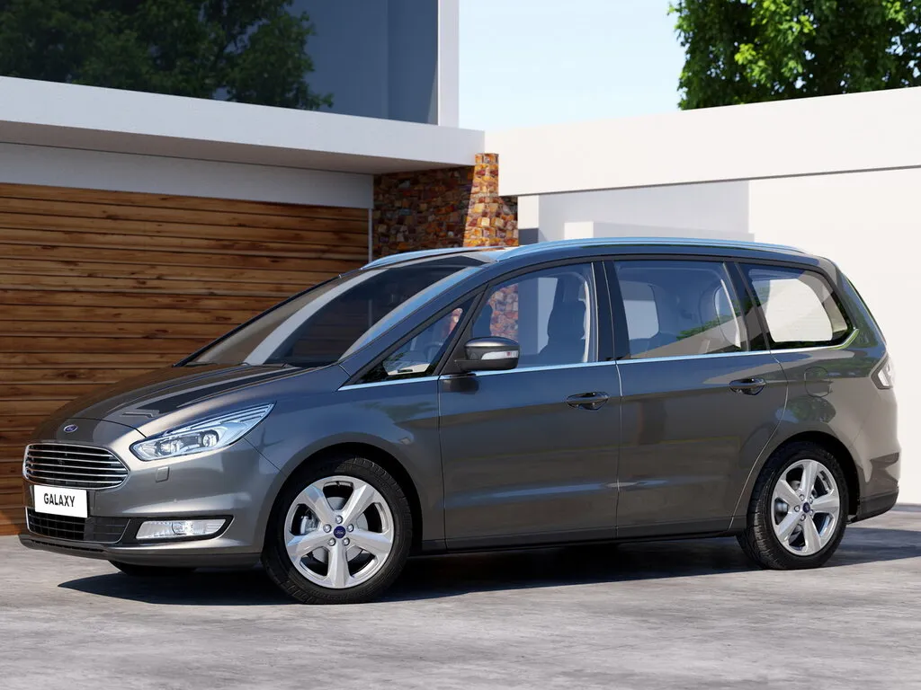 Ford Galaxy 2014, минивэн, 3 поколение, CK (10.2014 - 08.2019)