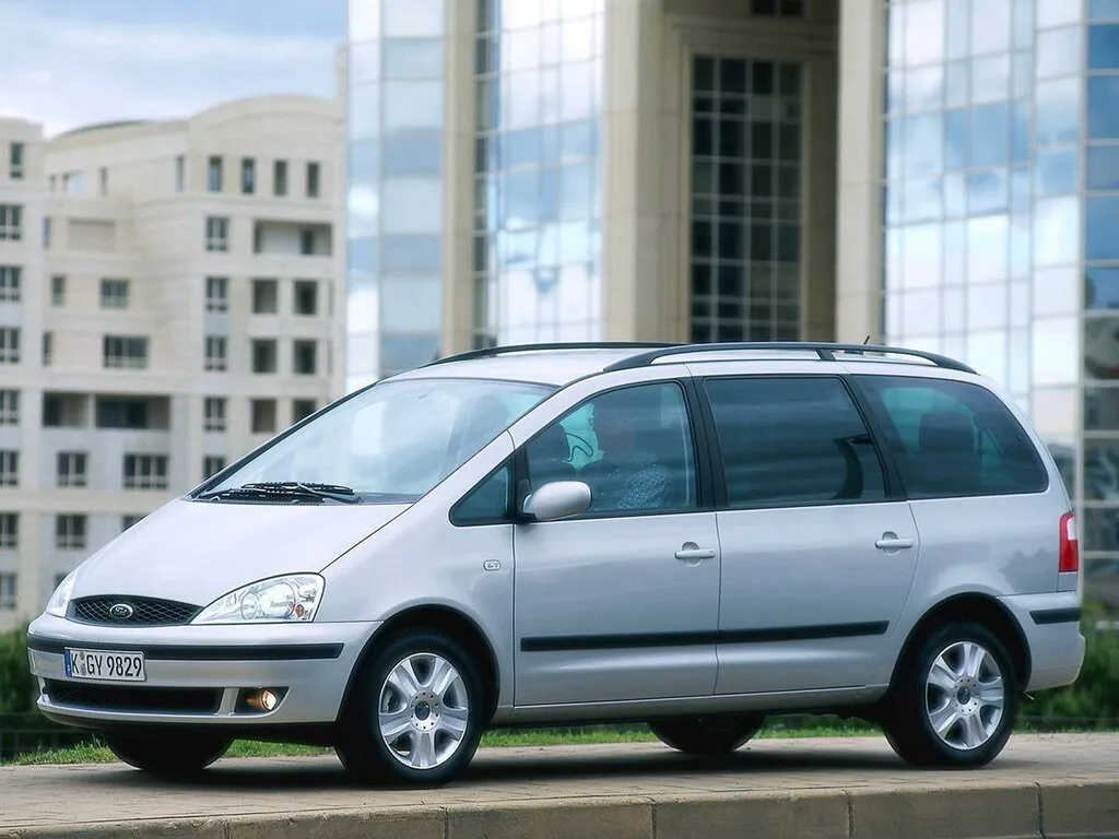 Ford Galaxy рестайлинг 2000, минивэн, 1 поколение, WGR (04.2000 - 05.2006)