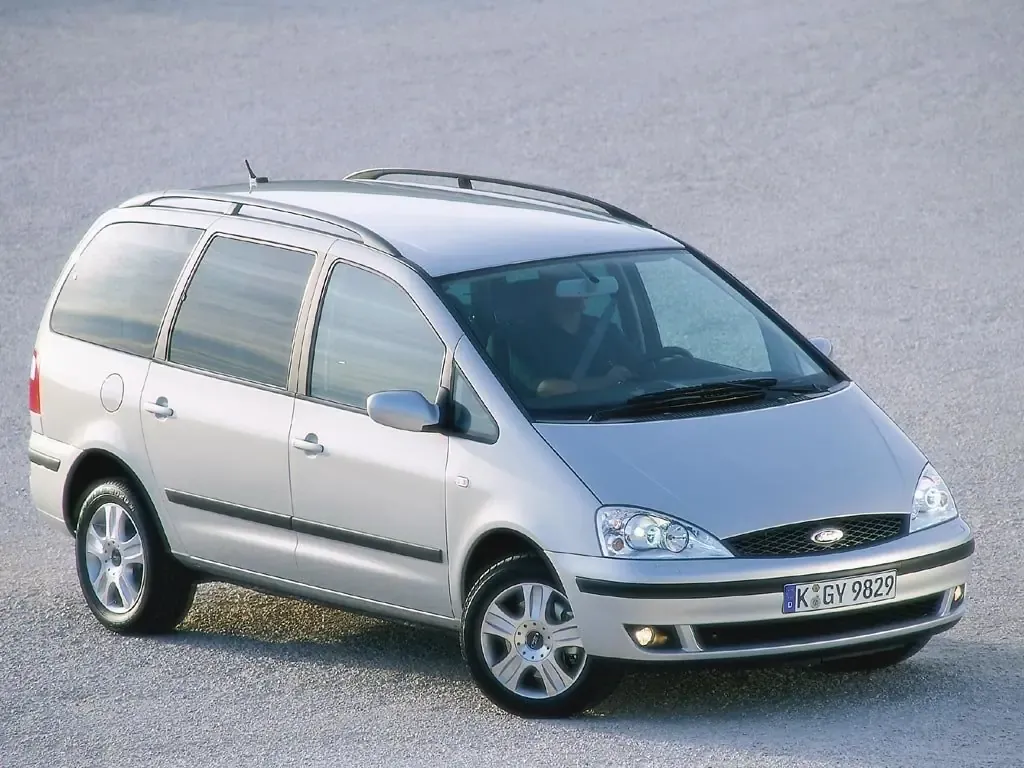 Ford Galaxy рестайлинг 2000, минивэн, 1 поколение, WGR (06.2000 - 05.2006)