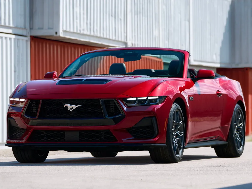 Ford Mustang 2022, открытый кузов, 7 поколение, S650 (09.2022 - н.в.)