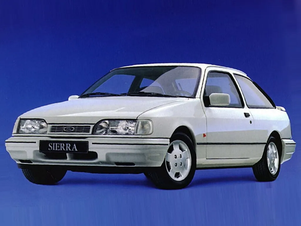 Ford Sierra 2-й рестайлинг 1990, хэтчбек 3 дв., 1 поколение (03.1990 - 02.1993)