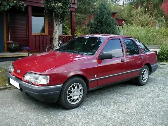 Ford Sierra рестайлинг 1987, лифтбек, 1 поколение (01.1987 - 02.1990)