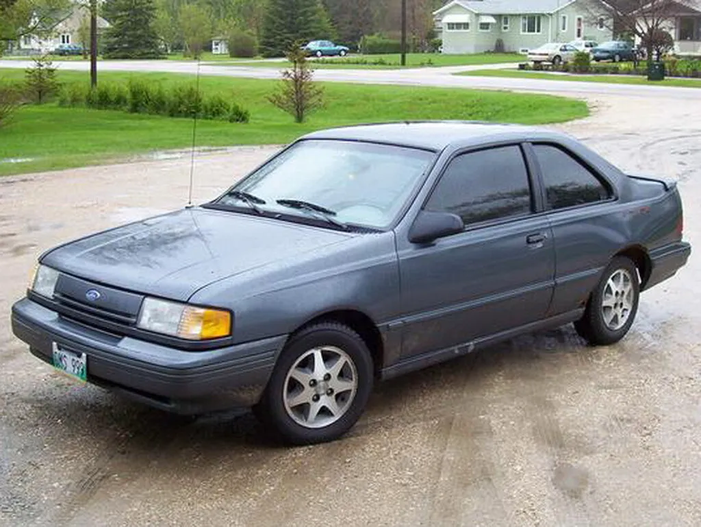 Ford Tempo рестайлинг 1991, купе, 2 поколение (06.1991 - 08.1994)