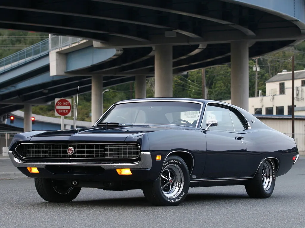 Ford Torino 1970, купе, 2 поколение (09.1970 - 09.1971)