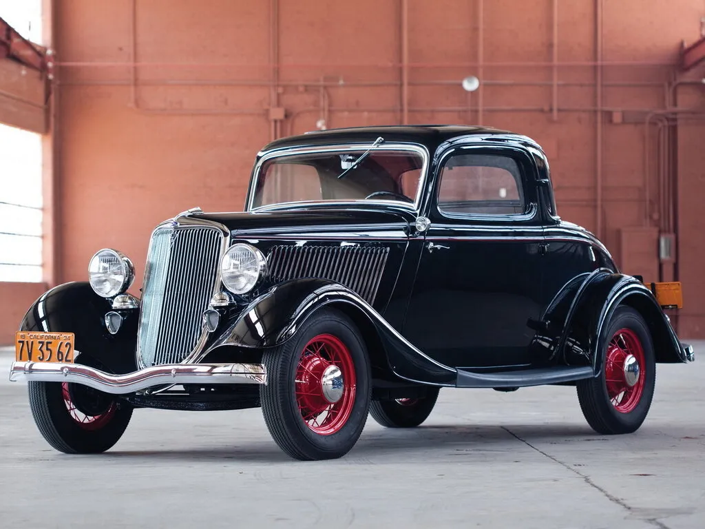 Ford V8 1934, купе, 1 поколение, Model 48 (06.1934 - 07.1935)