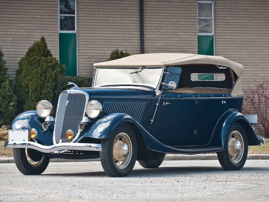 Ford V8 1934, открытый кузов, 1 поколение, Model 48 (06.1934 - 07.1935)