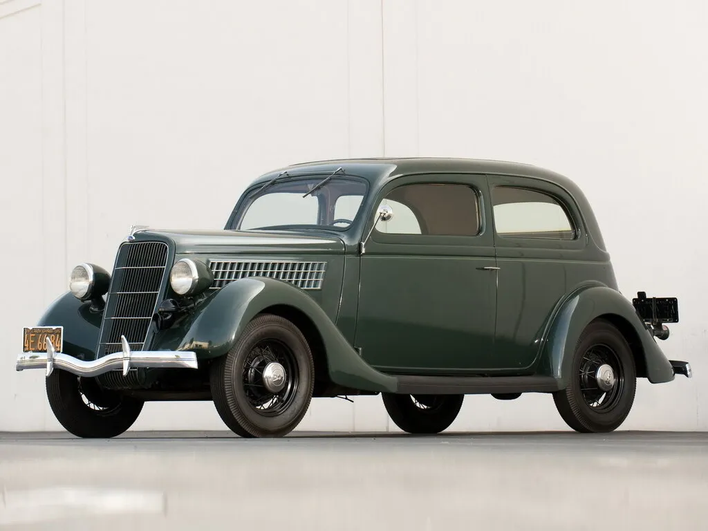 Ford V8 рестайлинг 1935, купе, 1 поколение, Model 48 (06.1935 - 07.1936)
