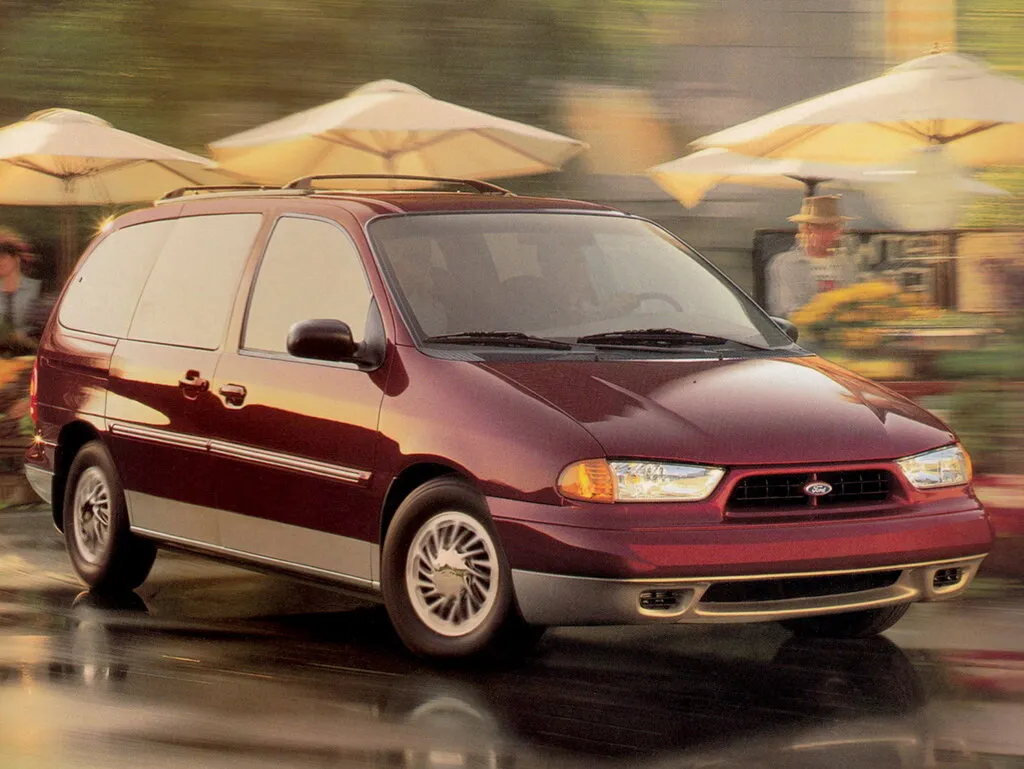Ford Windstar рестайлинг 1997, минивэн, 1 поколение (01.1997 - 08.1998)