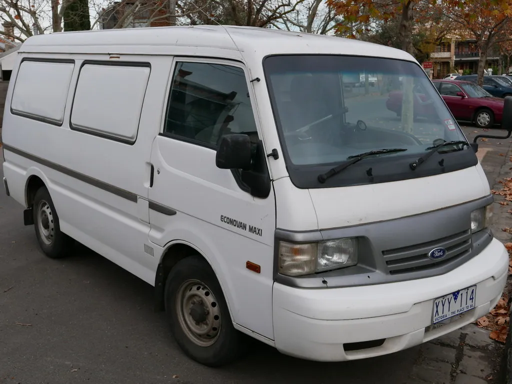 Ford Econovan 1999, цельнометаллический фургон, 3 поколение (06.1999 - 09.2005)