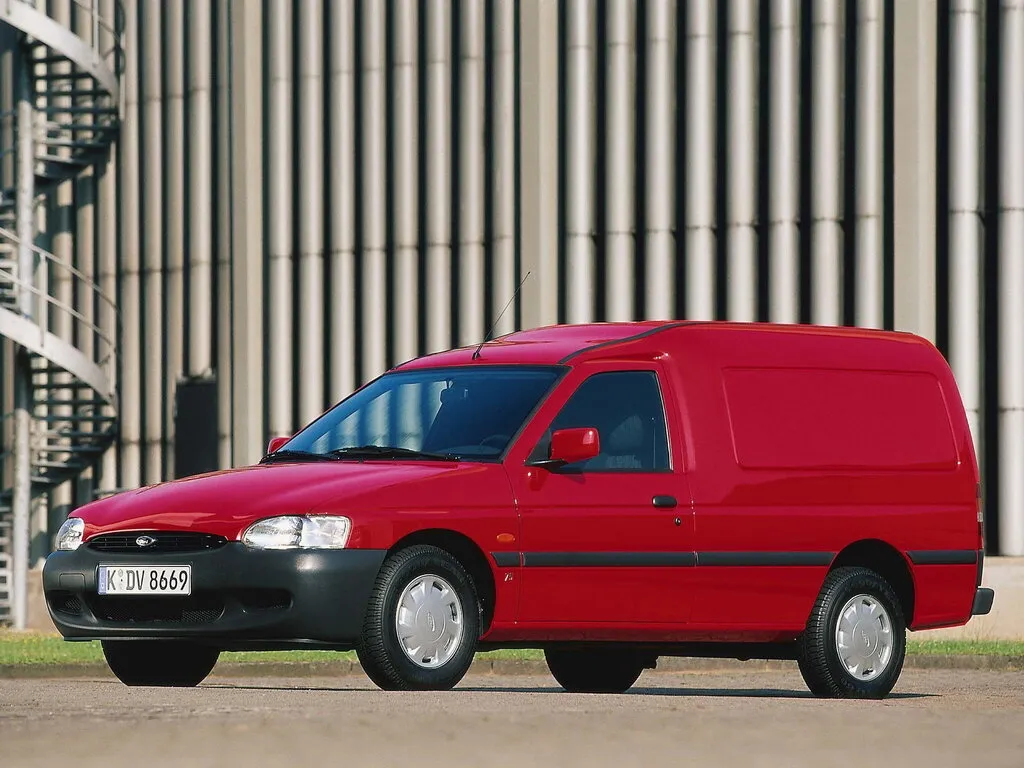 Ford Escort 2-й рестайлинг 1995, цельнометаллический фургон, 5 поколение (01.1995 - 09.2000)