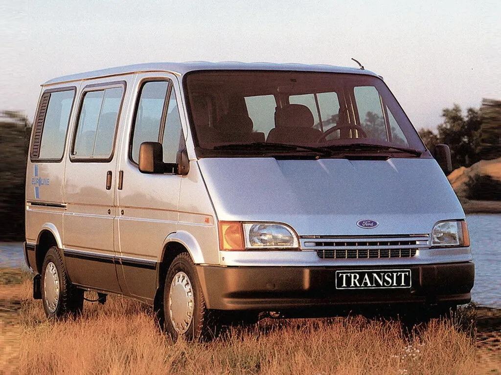 Ford Transit рестайлинг 1991, автобус, 4 поколение (10.1991 - 07.1994)