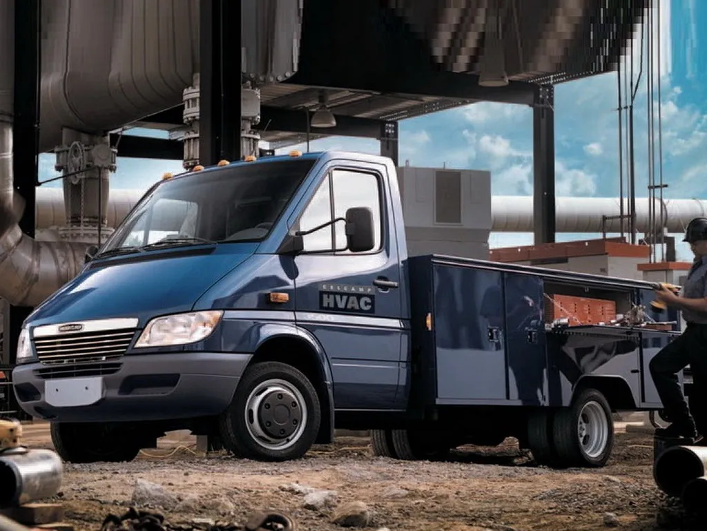 Freightliner Sprinter 2001, шасси, 1 поколение (05.2001 - 10.2006)