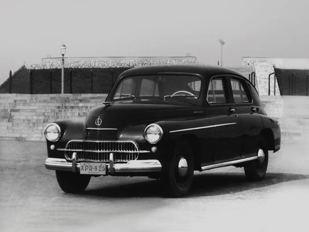 FSO Warszawa рестайлинг 1957, седан, 1 поколение (05.1957 - 08.1964)