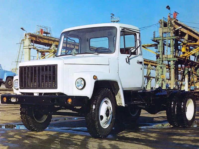 ГАЗ 3307 1989, шасси, 1 поколение (12.1989 - 01.2020)