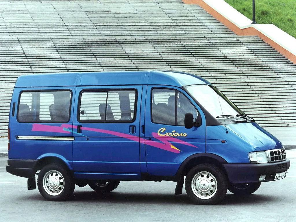 ГАЗ Соболь 1998, автобус, 1 поколение, 2217 (11.1998 - 12.2002)