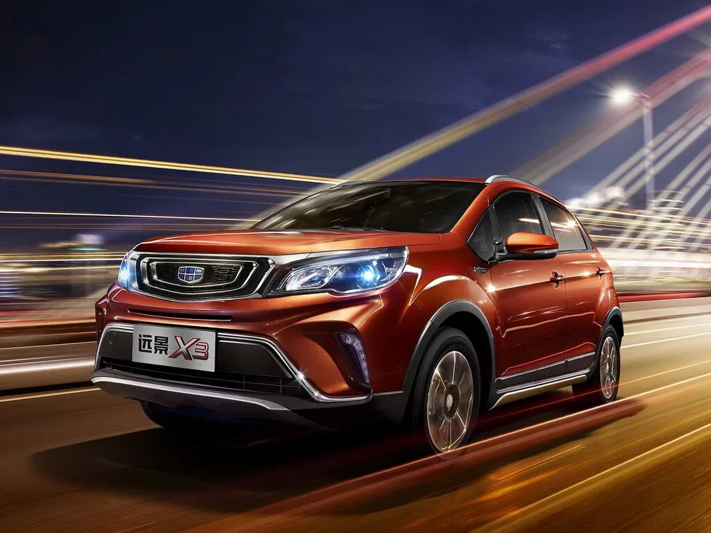 Geely Vision X3 2017, джип/suv 5 дв., 1 поколение (07.2017 - 03.2019)