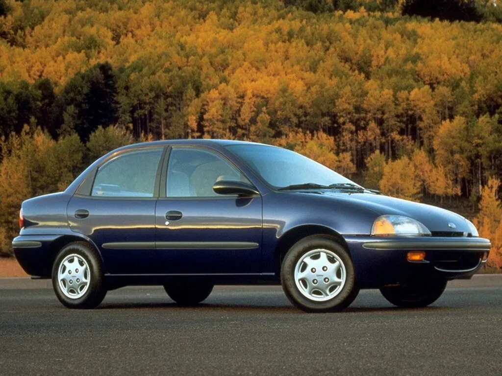 Geo Metro 1994, седан, 2 поколение (05.1994 - 06.1997)
